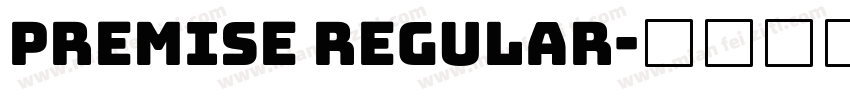 Premise Regular字体转换